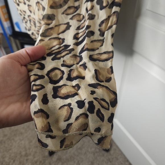 The Limited Silk Long-Sleeve Collared Blouse - Picture 3 of 6